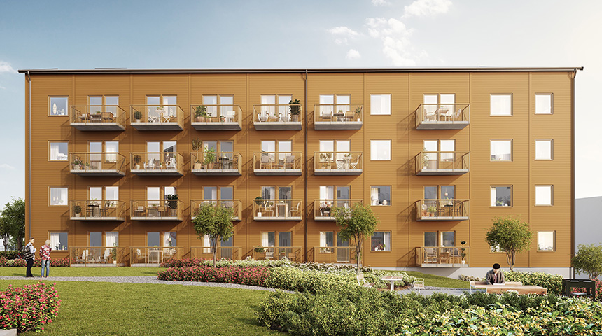 Snart startar vi uthyrningen av nyproducerade lägenheter i Östersund.